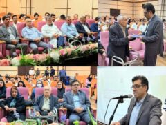 با حضور رئیس دانشگاه علوم پزشکی گلستان در بیمارستان ۵آذر برگزارشد: سپاسگزاری از چندین دهه تلاش و ایثار دکتر ناطقی در عرصه سلامت استان