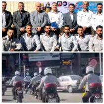 توسط بیمه دانا سعبه گرگان‌به مناسبت هفته آتش نشانی انجام شد: اهدای کلاه ایمنی به موتور سواران آتش نشانی و خدمات ایمنی شهرداری گرگان