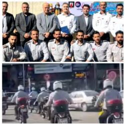 توسط بیمه دانا سعبه گرگان‌به مناسبت هفته آتش نشانی انجام شد: اهدای کلاه ایمنی به موتور سواران آتش نشانی و خدمات ایمنی شهرداری گرگان