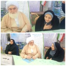 وقتی که امام جمعه ای در میز خدمت جهت پاسخگویی به مردم حاضر می شود