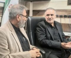 مراسم تودیع جمشیدی و معارفه تاشی در ناحیه پخش فراورده‌های نفتی غرب گلستان